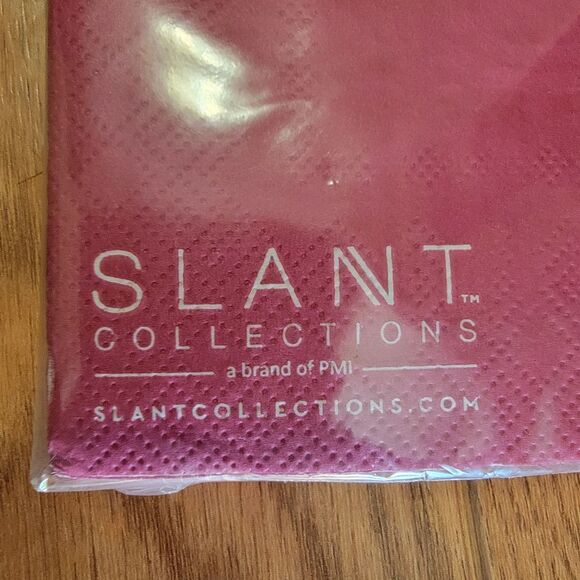 NEW I Wish For More Wine Foil Party/Beverage/Cocktail Napkins | 5" square - Picture 3 of 4